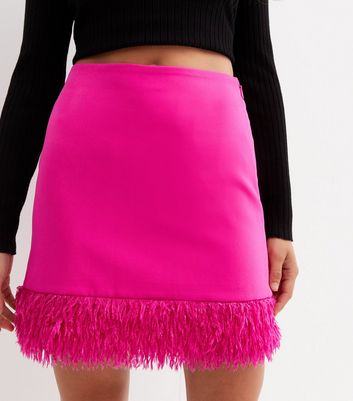 African Print Wrap Skirt With Fur Trim  Knee Length Wrap  Etsy Australia