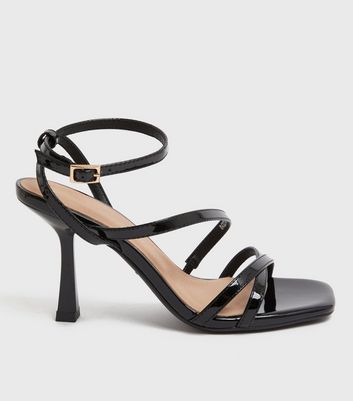 Zara Basic High Heel Sandal black casual look Shoes High-Heeled Sandals High Heel Sandals 