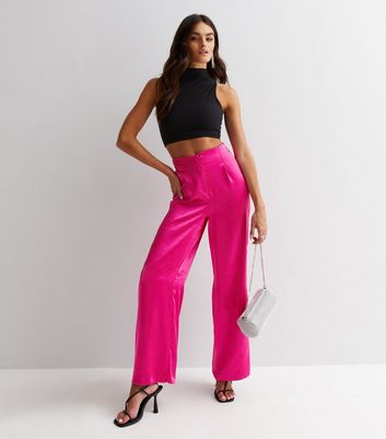Wide Leg Pants Plus Size Women's Pants High Waist Casual Pants Straight  Loose Ice Silk Suit Pants Cotton Trousers - China Women's Trousers and  Casual Pants price | Made-in-China.com