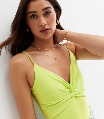 Light cheap green bodysuit