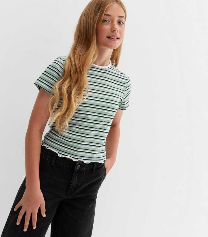 new look striped t shirt