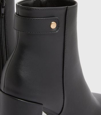 block heel ankle boots uk