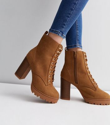 Lace-up Ankle Boots