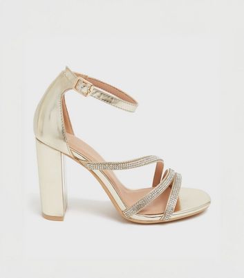 Rose gold clearance sandals new look