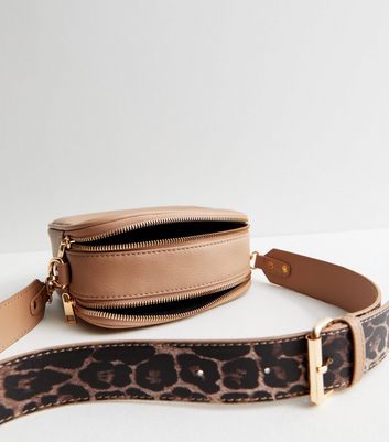 Lena Blue Suede and Leopard Print Crossbody Bag - Recycled Leather – Mellow  Monkey