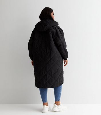 Monki padded outlet coat