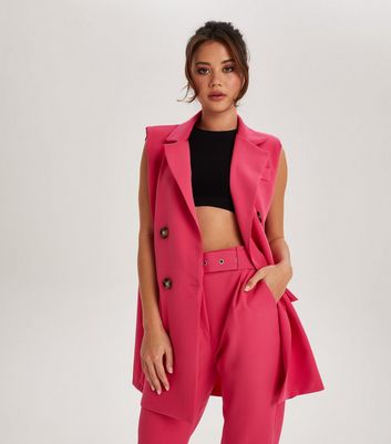 Hot pink oversized on sale blazer