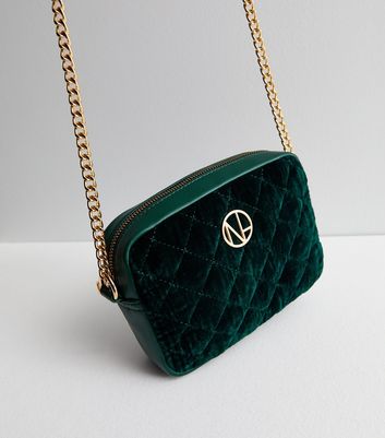 Velvet bag deals with chain