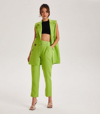 New look green sales trousers