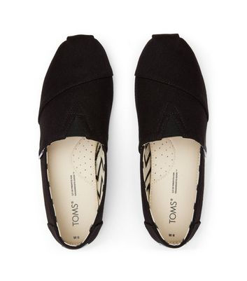 All black hot sale womens toms