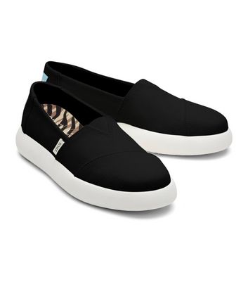 Black heritage canvas toms best sale