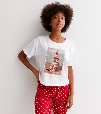 Girls discount elf pyjamas