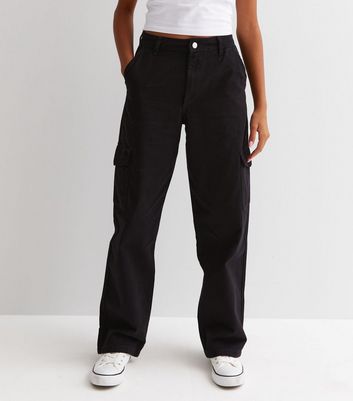 Girls black deals cargo pants