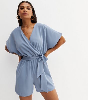 blue vanilla playsuit