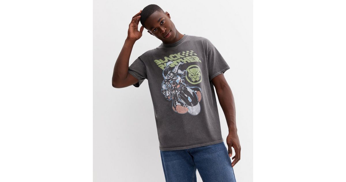 black panther shirt mens