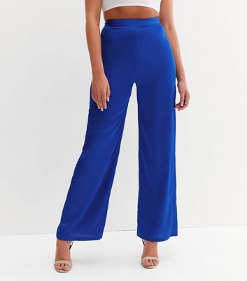 Blue trousers with waist detail  Hogwash Official