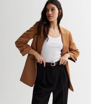 Rust on sale colored blazer