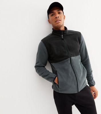 Fleece jacket cheap new look