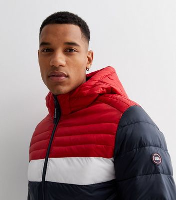 Jack and jones red on sale jacket