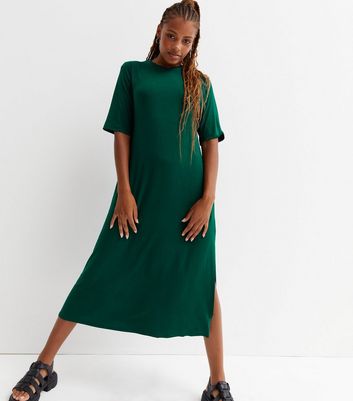 Long jersey 2025 t shirt dress