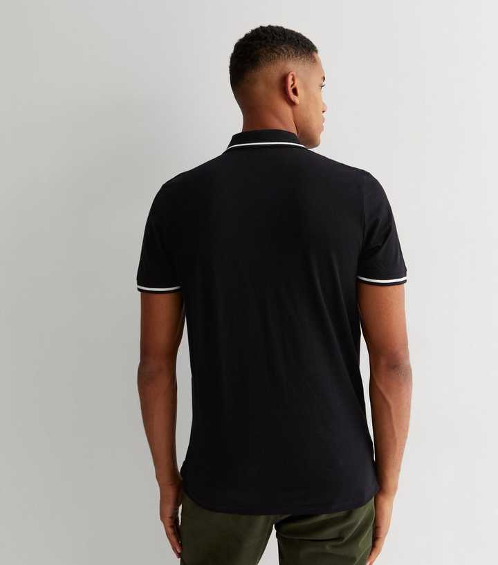 asos black polo