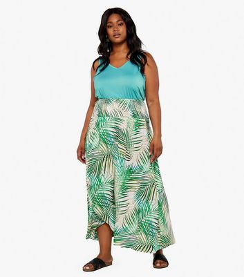 Tropical store maxi skirts