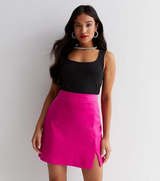 Pink Satin Skirts | New Look