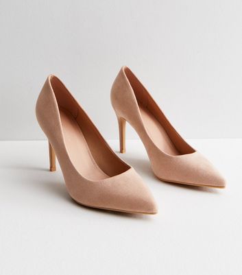 Nude colour court shoes sale