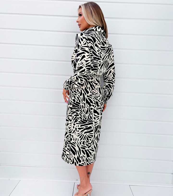 ax paris leopard wrap dress