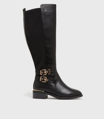 Wide calf boots sales new look