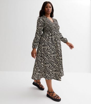 Topshop midi best sale wrap dress