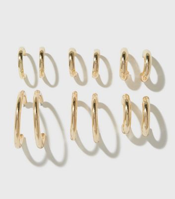 new look earrings gold