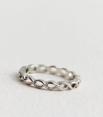 Silver Infinity Ring New Look