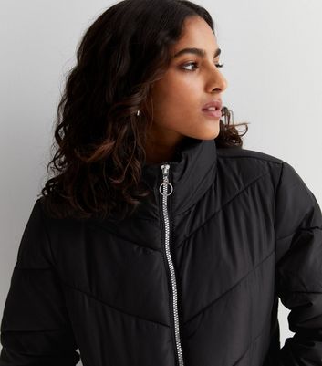 cropped puffer jacket new look