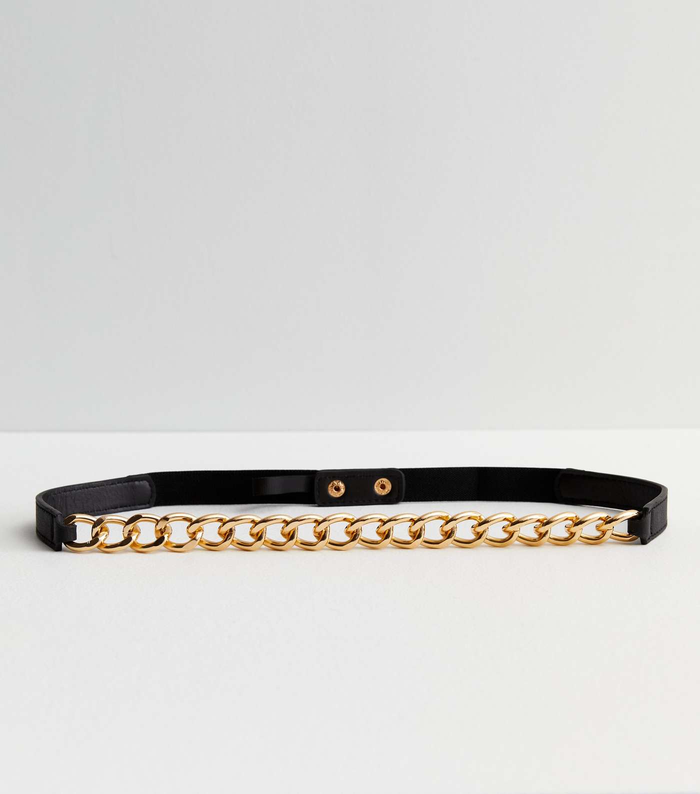 Skinny Gold Chain Line Belt