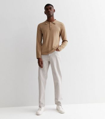 Light Yellow Cotton Straight Pant