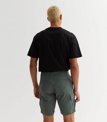 Dark green cheap cargo shorts