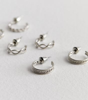 Rooplaxmi92.5 Sterling Silver Small Hoop Earrings for Kids, Men and Women  13 mm : Amazon.in: Fashion