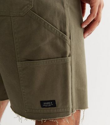 Raw hem sale shorts mens