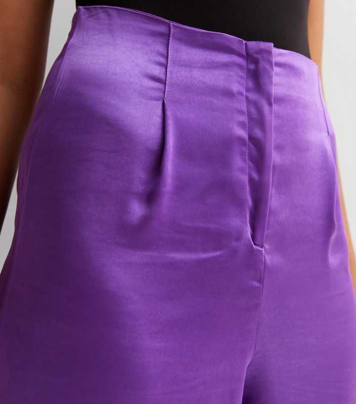 Women's Slinky High Waisted Flared Trousers