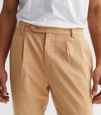 ASOS DESIGN Tapered Suit Trousers In Burgundy, $17 | Asos | Lookastic