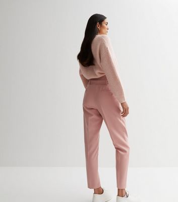 New look pink trousers best sale