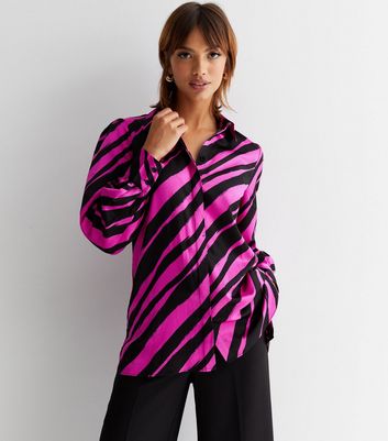 pink longline shirt womens