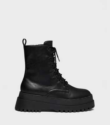 London rebel lace up hotsell platform boots