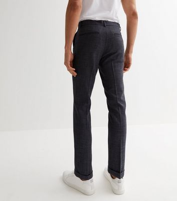 Benetti Men's James Tapered Fit Suit Trousers - Navy Evolveclothing.com