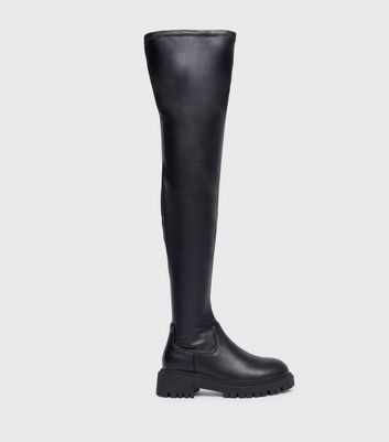 Over the store knee boots london