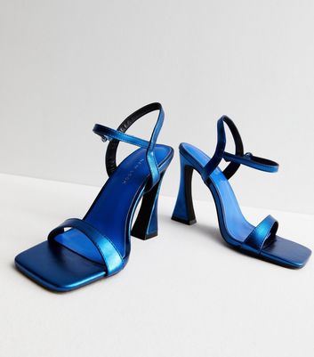 Blue sandals sales