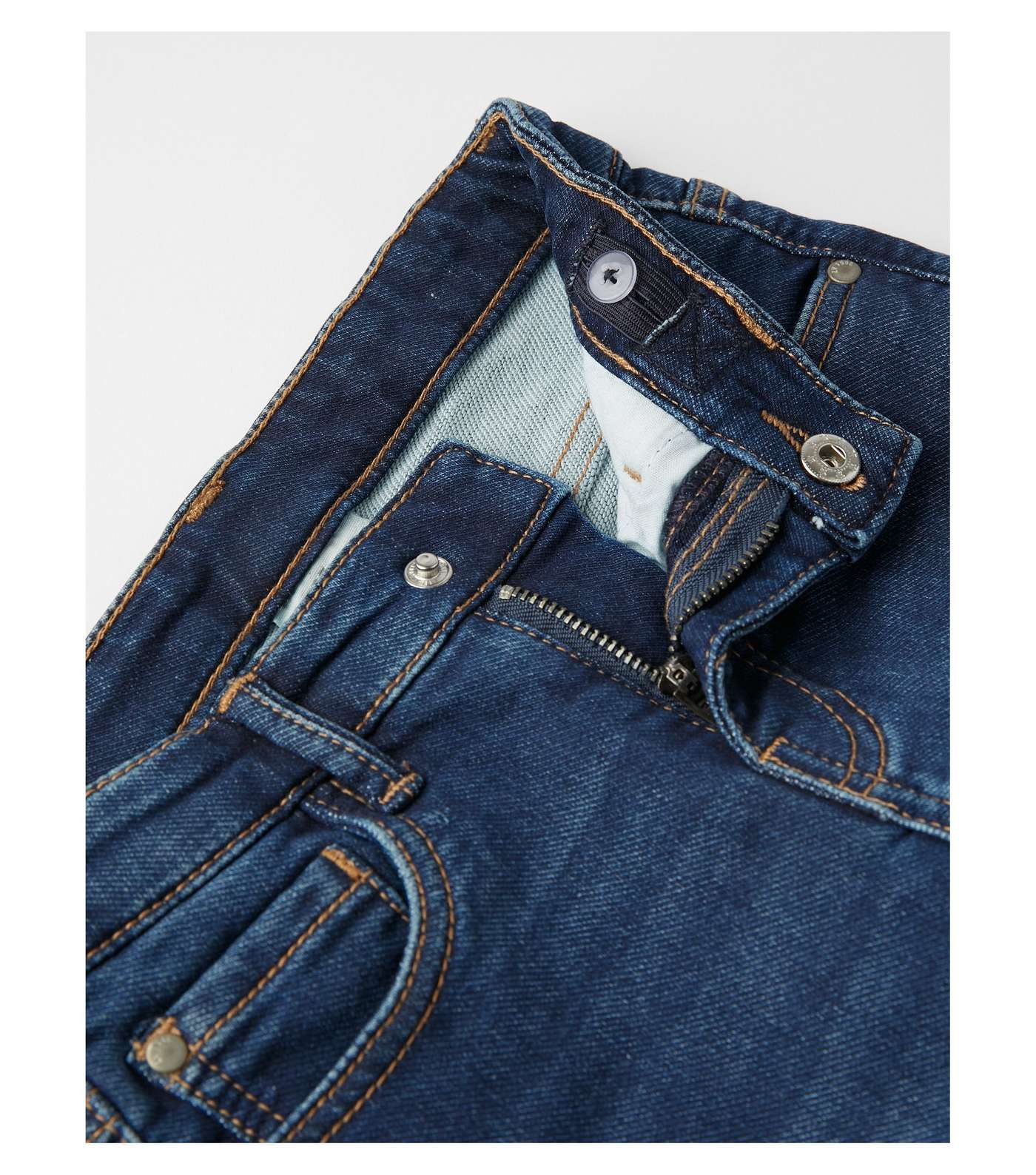 Zippy Blue Rinse Wash Skinny Jeans Image 3