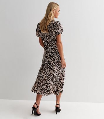 Leopard sales dress petite