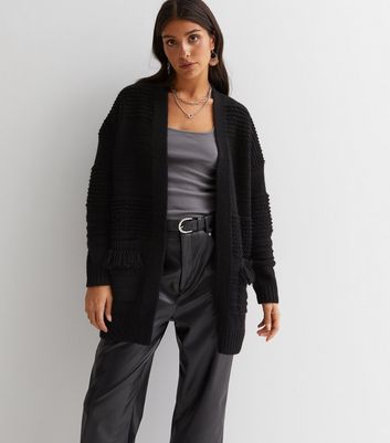 New look black on sale cardigan